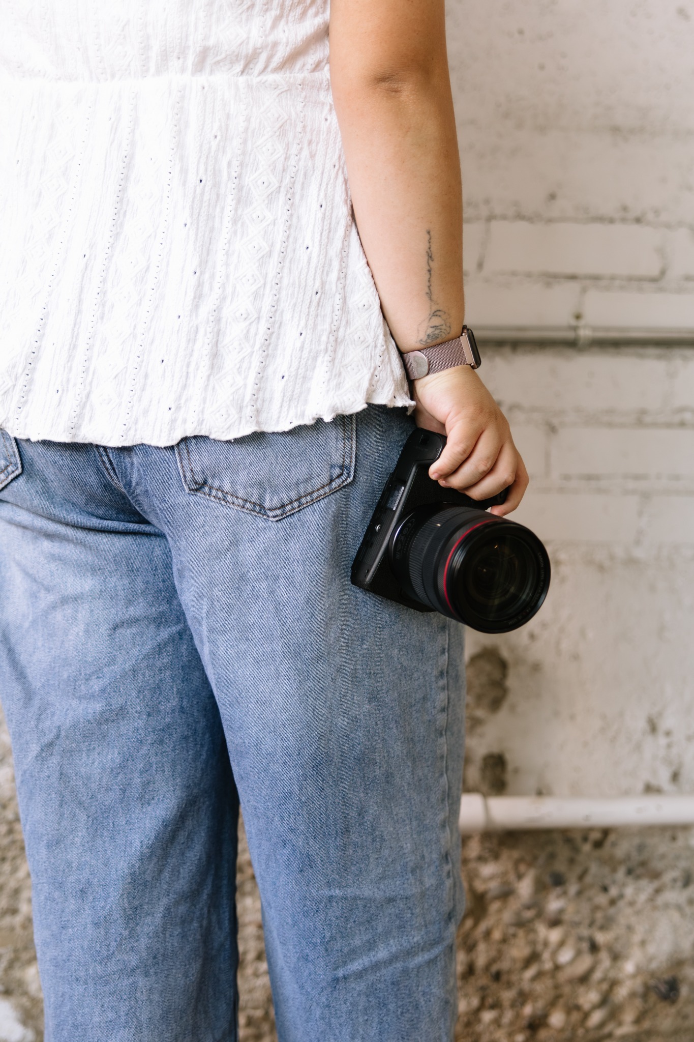 Camera in hand